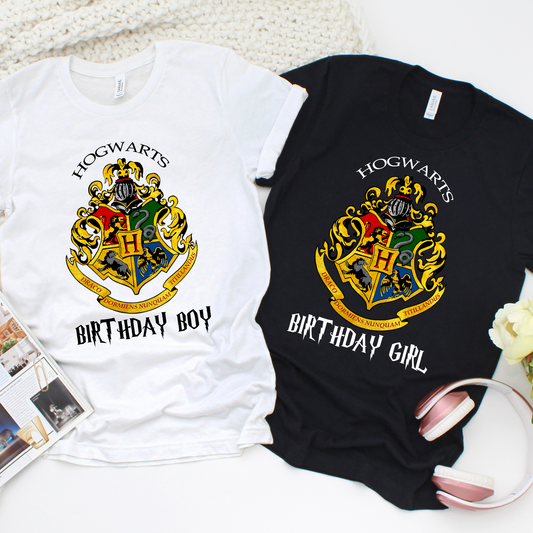 Wizard Birthday Shirts, Magic Birthday Gifts For Her, Wizard Birthday Tee, Birthday Girl Shirt, Birthday Boy Shirt.