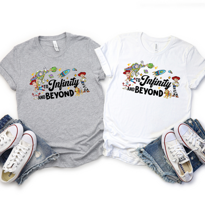 To.the.Infinity Shirt for Adults and Kids