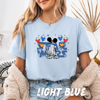 Star-Wars-Mickey-Ears-Matching Shirts adults and kids