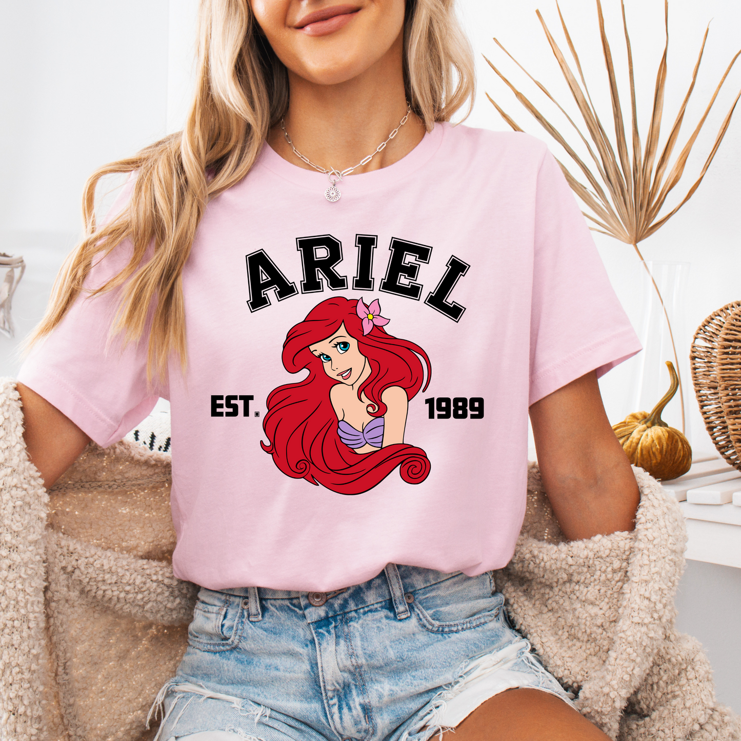 Mermaid EST 1989 Valentines Day Unisex T-Shirt for Adults and Kids