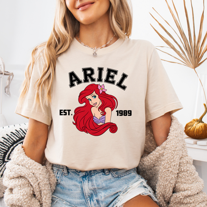 Mermaid EST 1989 Valentines Day Unisex T-Shirt for Adults and Kids