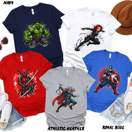 _Marvel_Avengers Superhero Matching Shirts