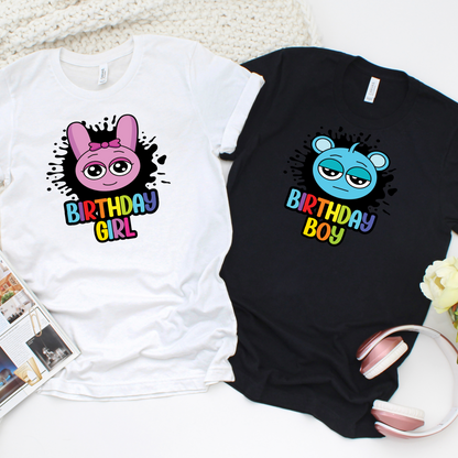 Personalized_Sprunki_Birthday Boy Shirts for Kids and Adults