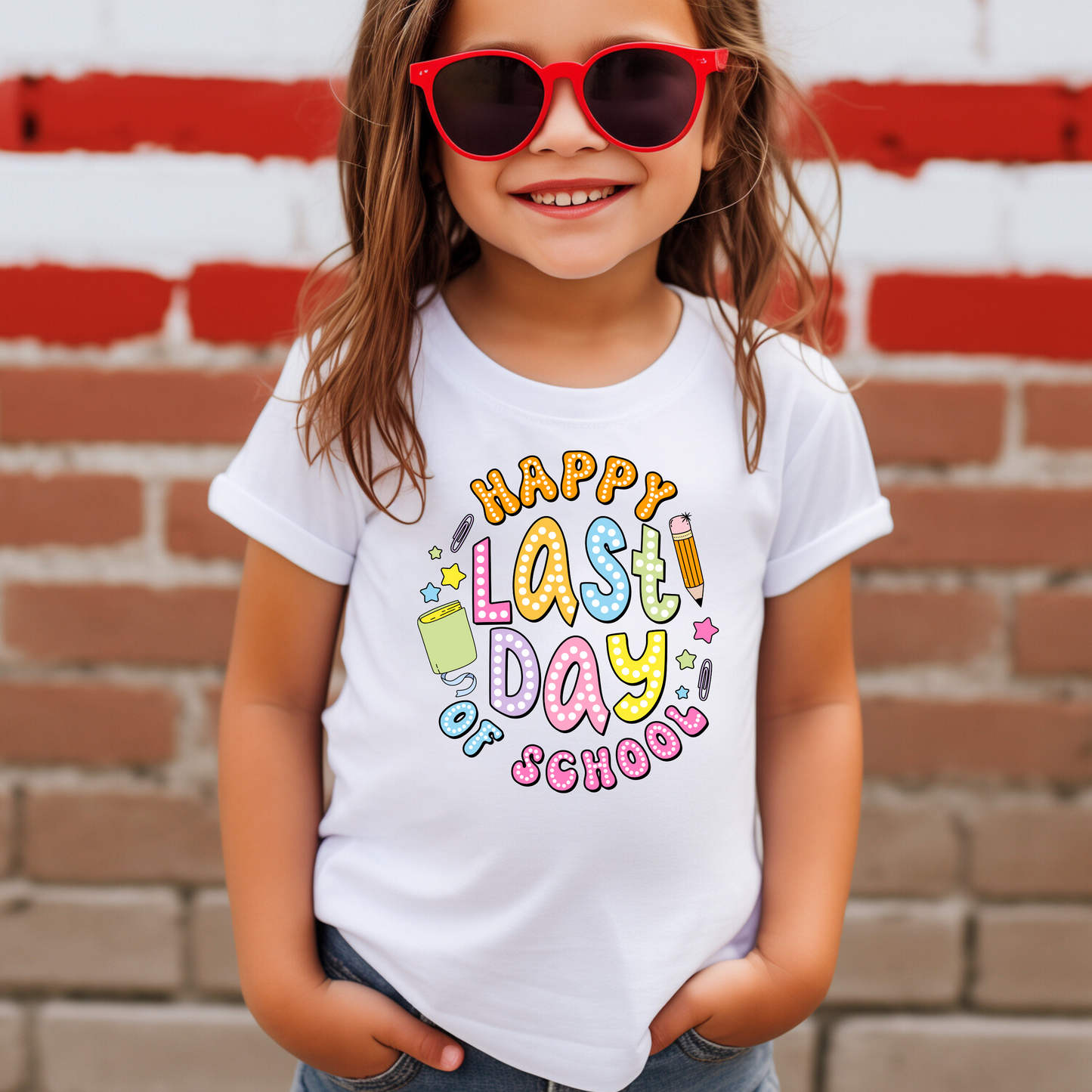 Custom Last Day of School - Kinder Graduation Shirt