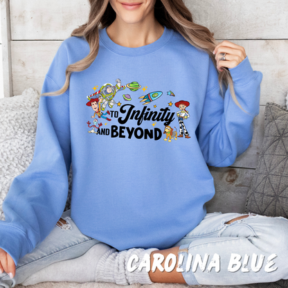 To.the.Infinity Sweatshirt Unisex for Adults and Kids