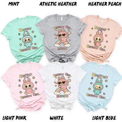 _Labubu_ Birthday T-Shirts - Kawaii Bunny Shirts - Cute Kids Shirt