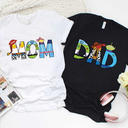 Custom-Toy_Story_Doodle_Shirt for Kids Shirt & Family