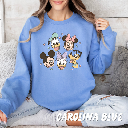 Retro Couple-Family Matching Sweatshirt