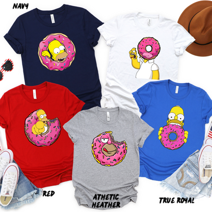 Funny Homer_Simpson Donut Shirt