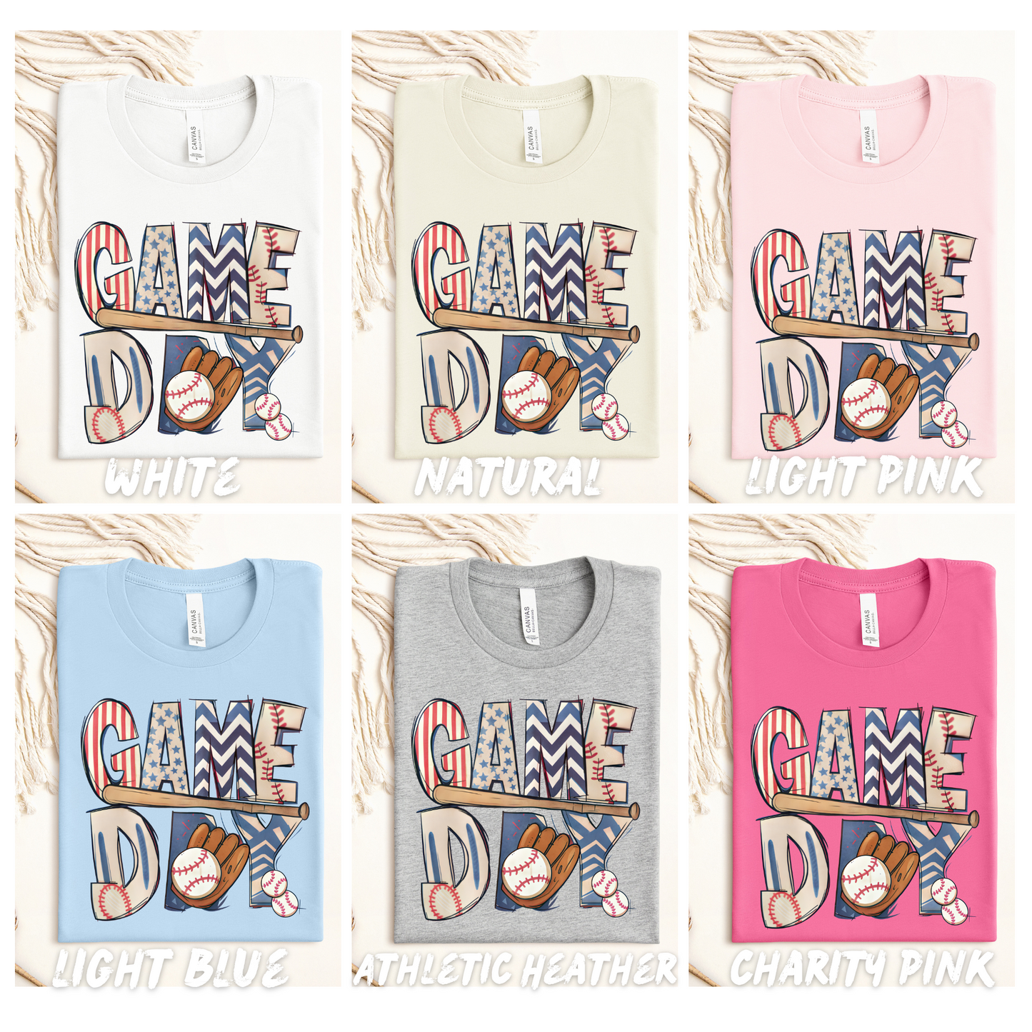 Unisex Game Day Baseball Shirt