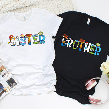 Custom-Toy_Story_Doodle_Shirt for Kids Shirt & Family
