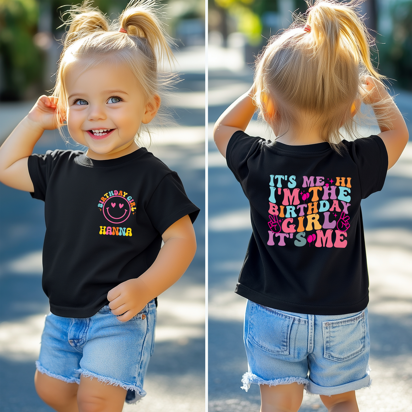My Birthday Era Personalized Shirt for Kids and Women