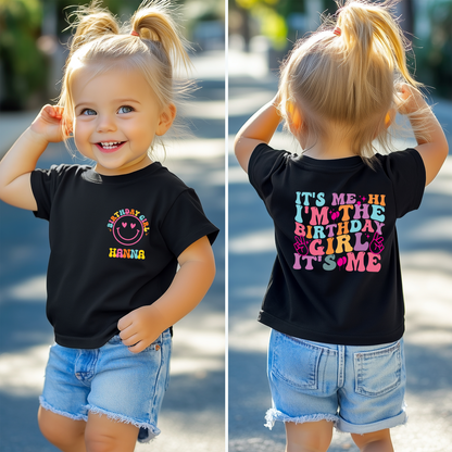 My Birthday Era Personalized Shirt for Kids and Women
