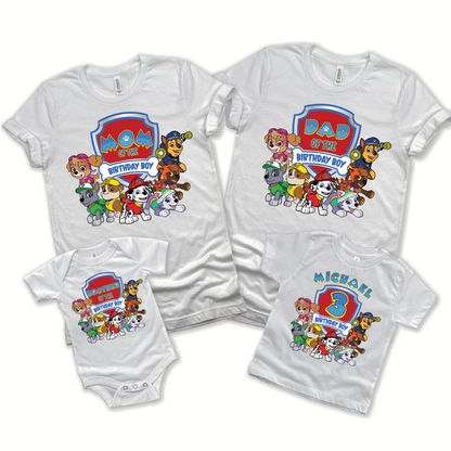 Personalized_Paw_Patrol_Birthday Boy Shirts for Kids and Adults