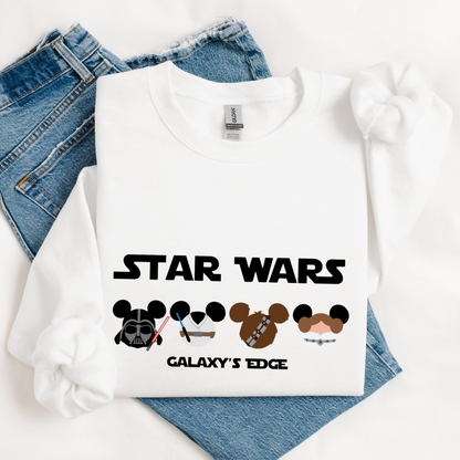 Star-Wars-Matching Sweatshirt adults and kids
