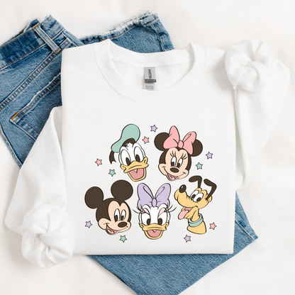 Retro Couple-Family Matching Sweatshirt