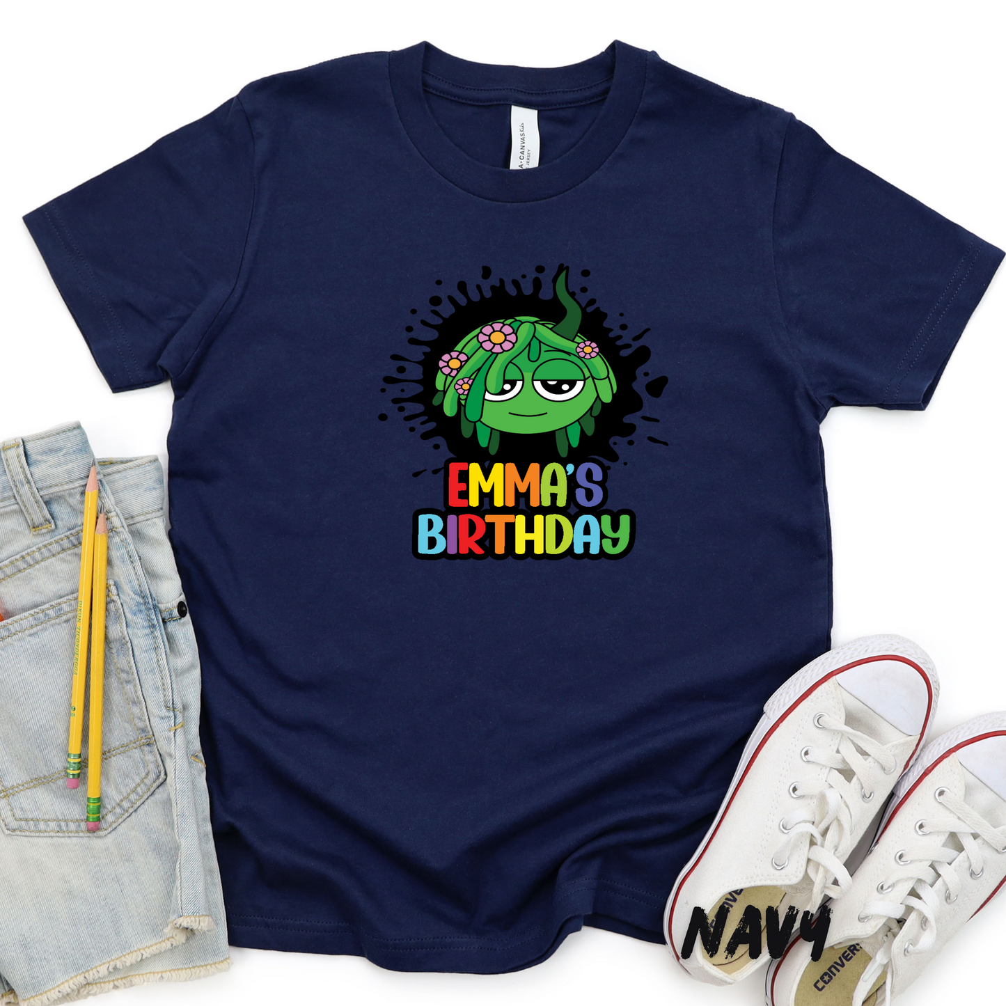 Personalized_Sprunki_Birthday Boy Shirts for Kids and Adults