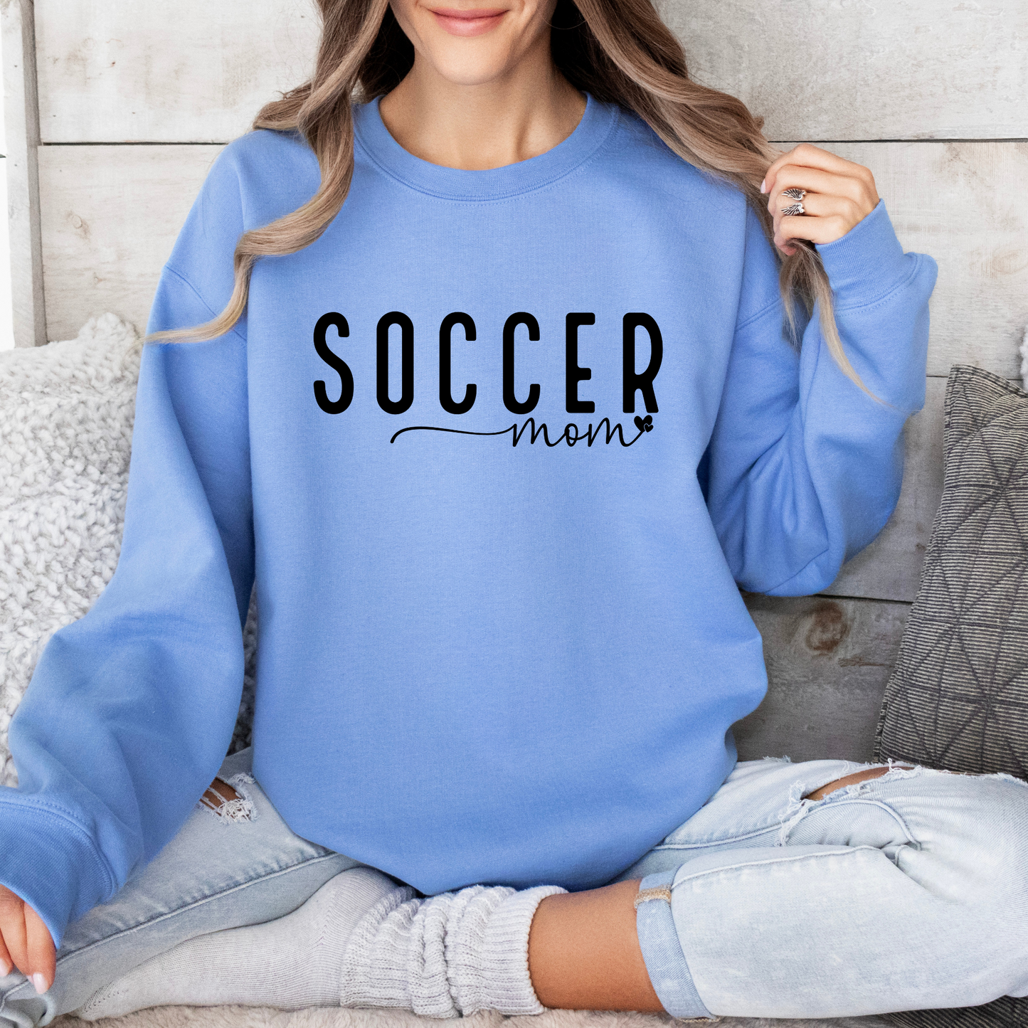 Soccer Mom Sweater for Mom Soccer Gift for her  Custom Soccer Sweater for Women