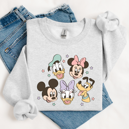 Retro Couple-Family Matching Sweatshirt