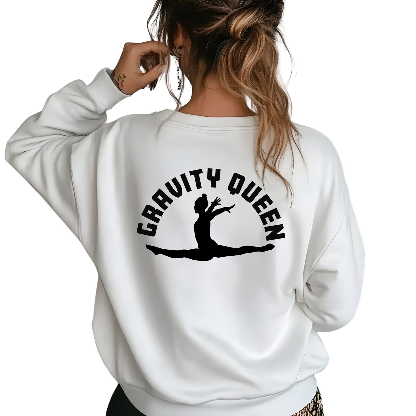 Personalized Unisex Gymnastics Sweatshirt for Kids and Adults