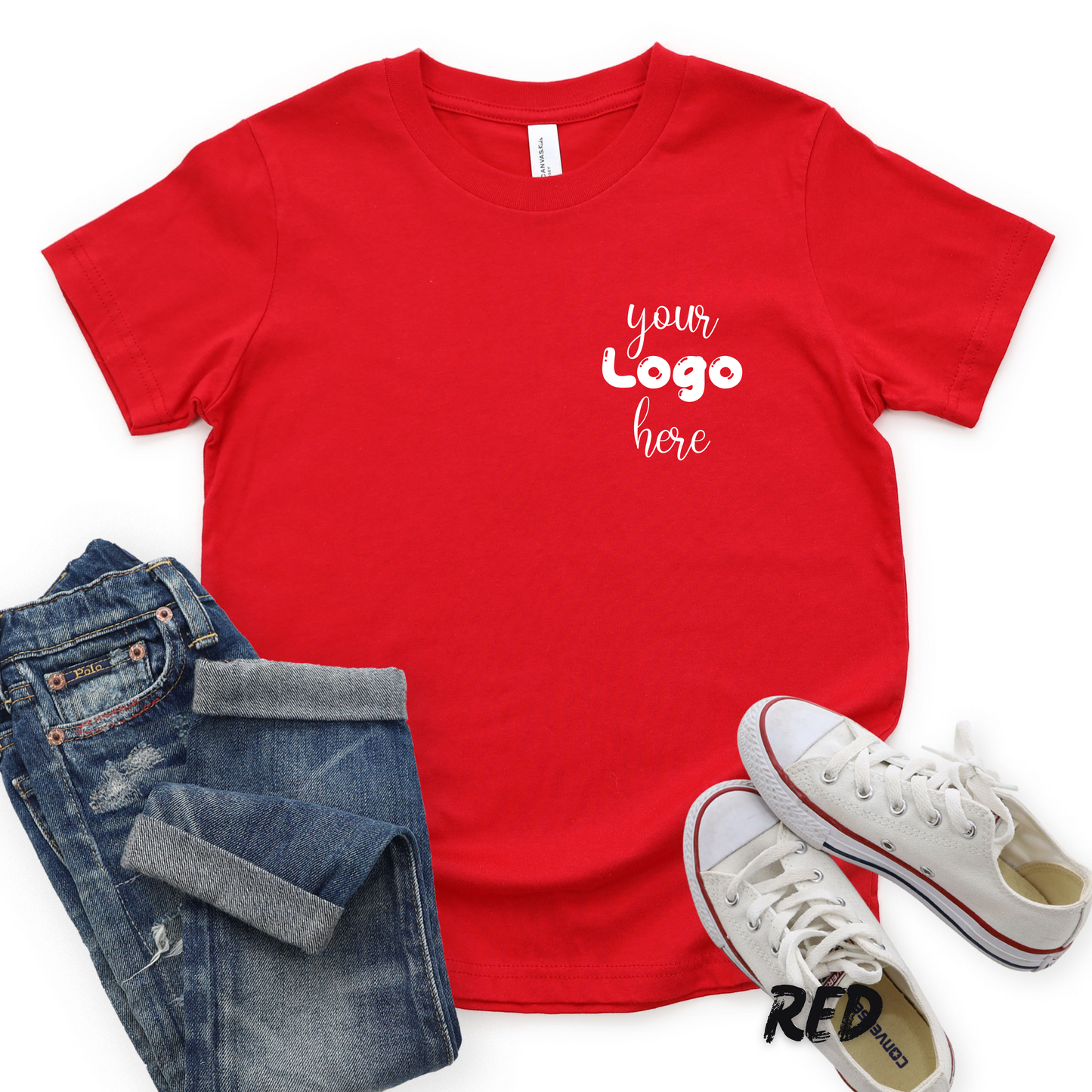 Custom Imagen - Logo Unisex Shirt for Kids and Adults