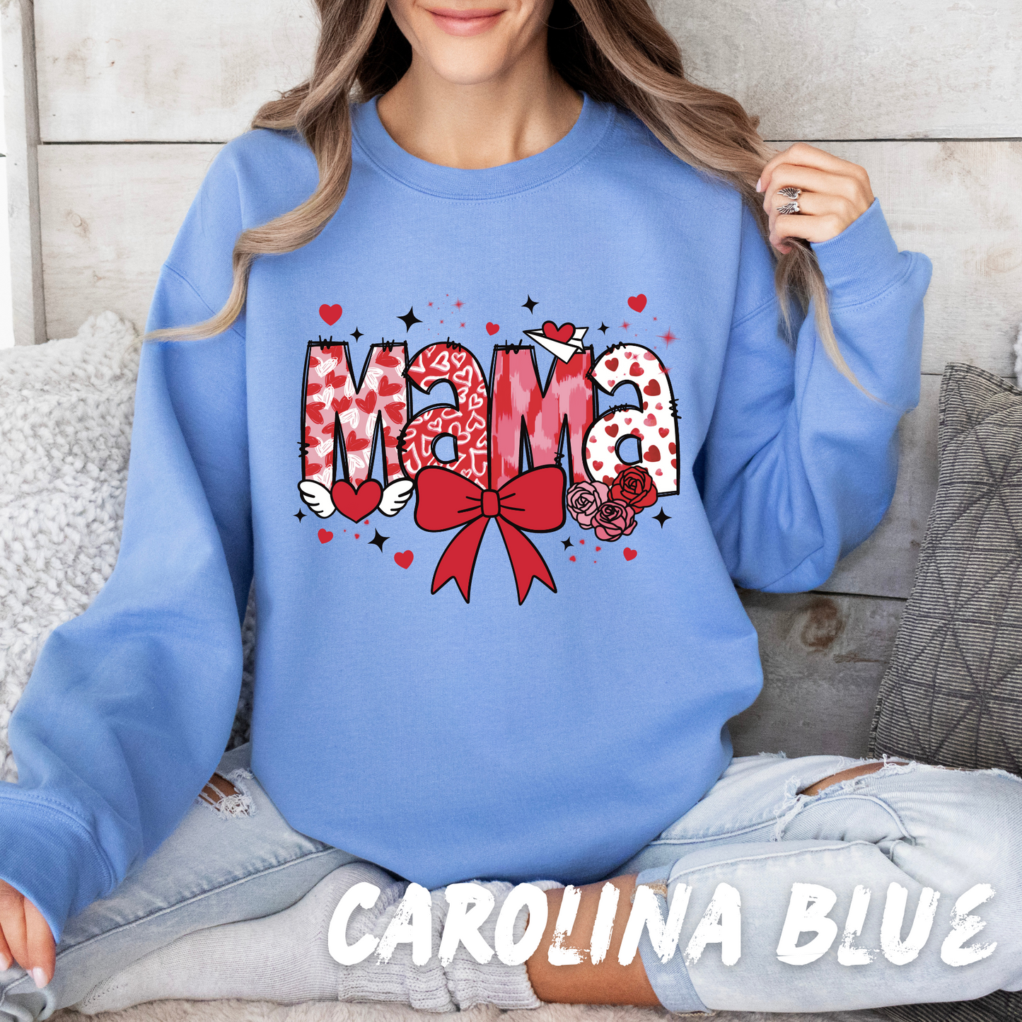 Valentine Mama Sweatshirts and T-Shirts