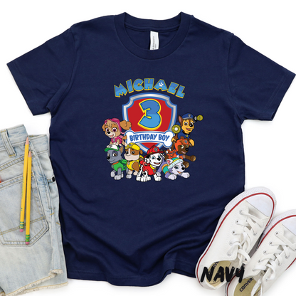 Personalized_Paw_Patrol_Birthday Boy Shirts for Kids and Adults