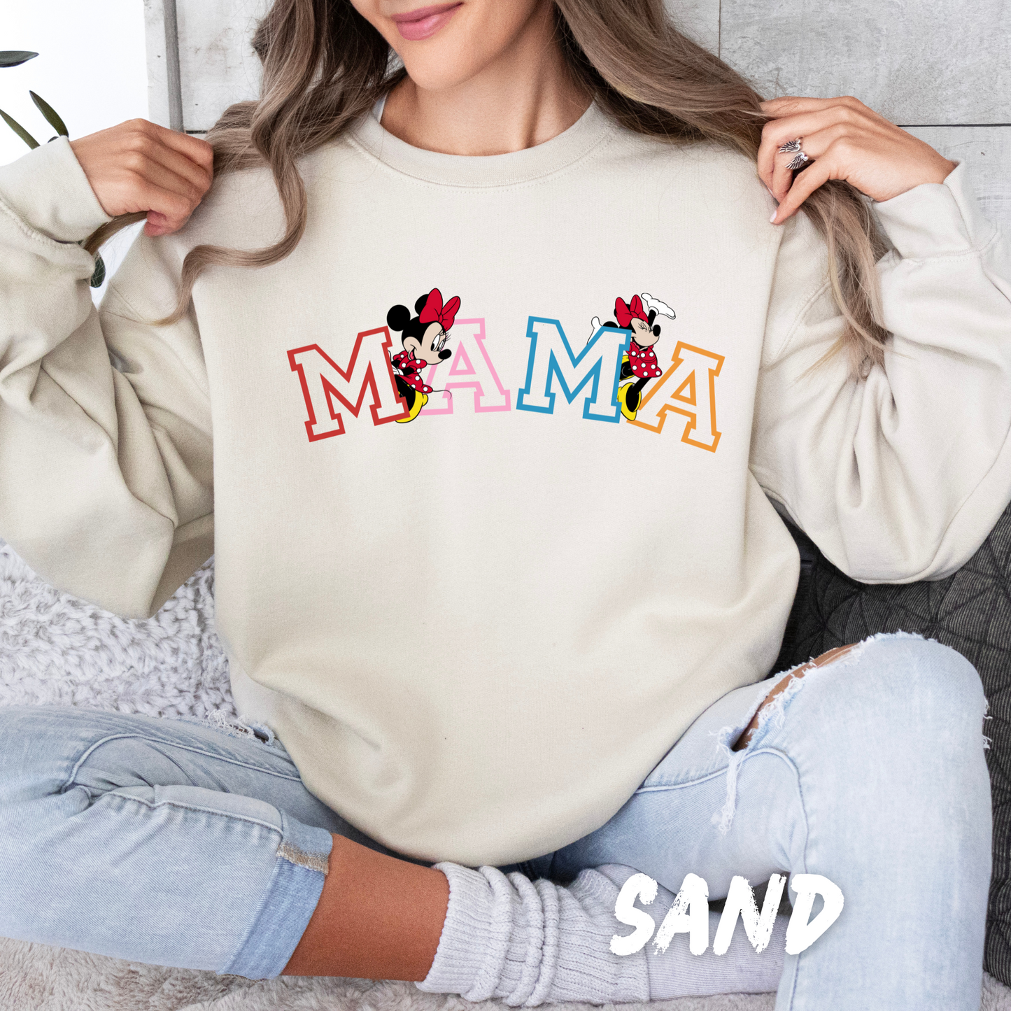 _Minnie_Mama Sweatshirt - Mother's Day Gift