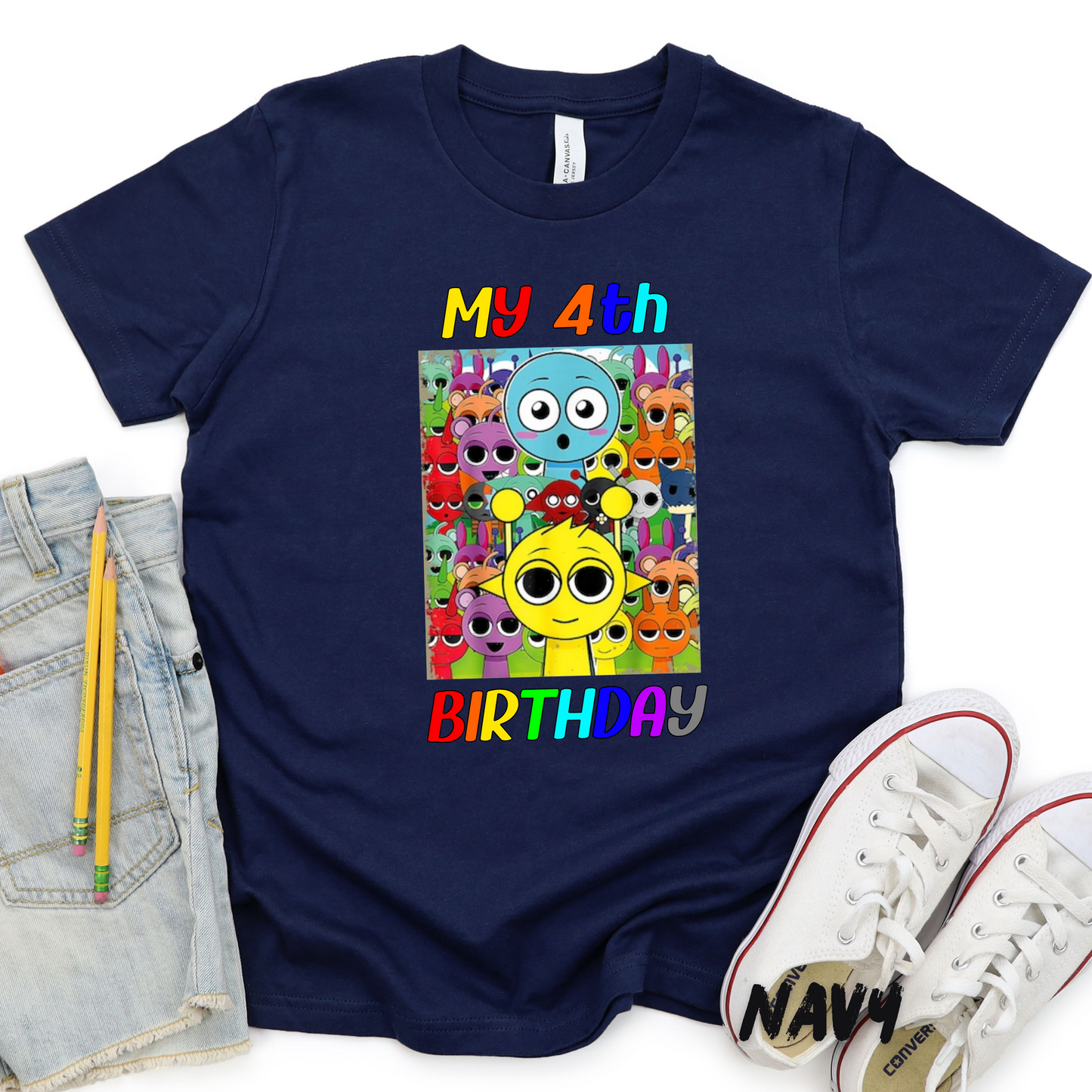 Custom Birthday Shirt Unisex for Kids and Adults