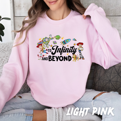 To.the.Infinity Sweatshirt Unisex for Adults and Kids