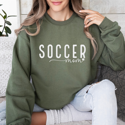 Soccer Mom Sweater for Mom Soccer Gift for her  Custom Soccer Sweater for Women