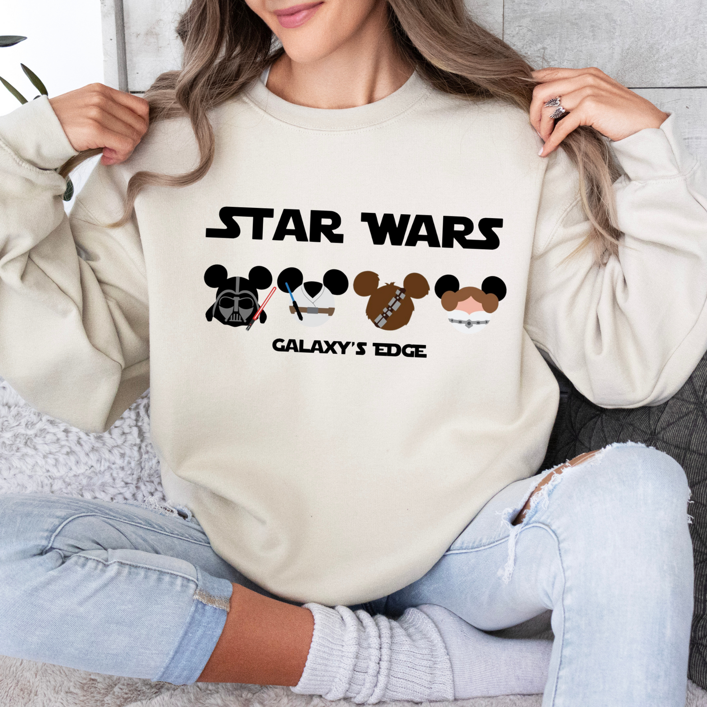 Star-Wars-Matching Sweatshirt adults and kids