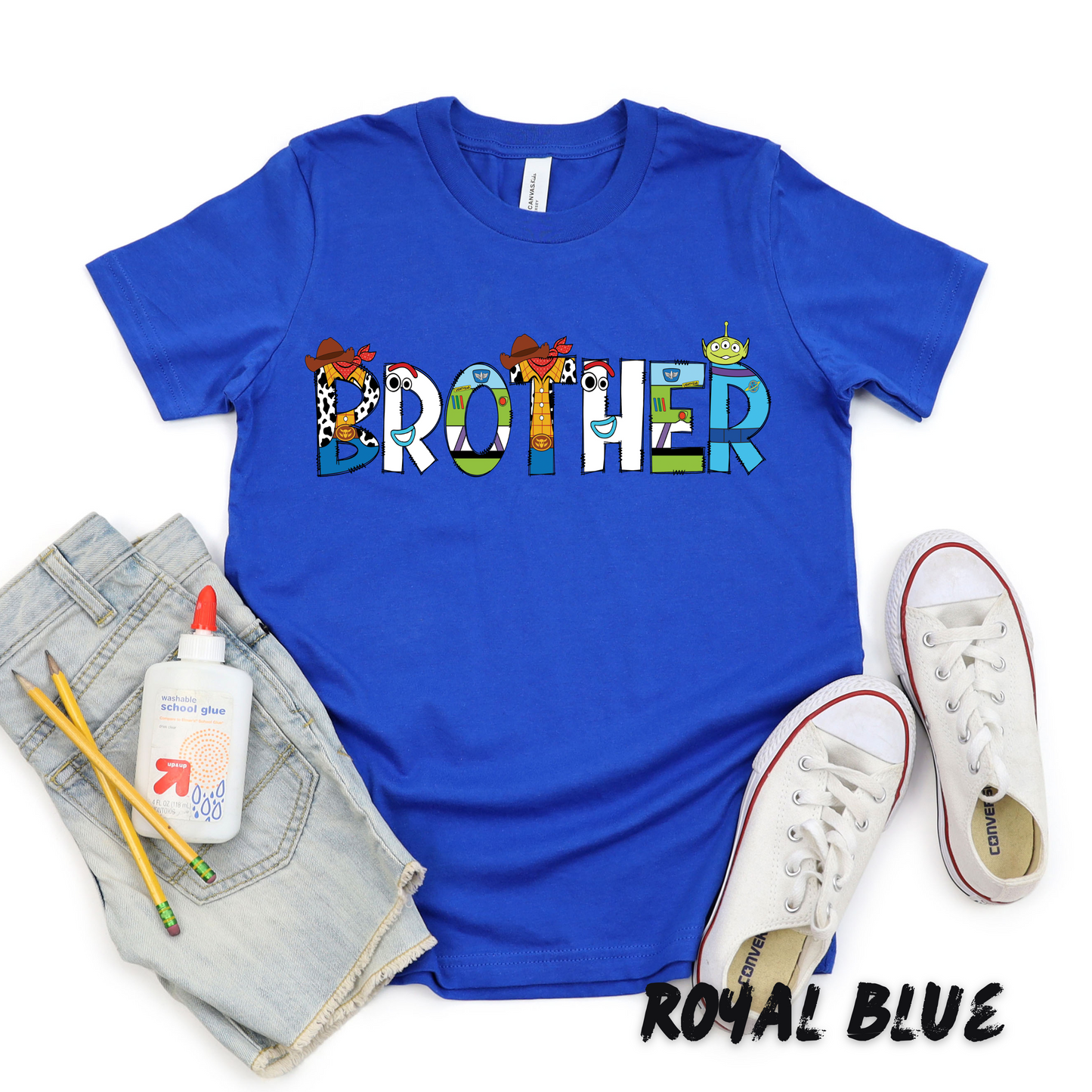 Custom-Toy_Story_Doodle_Shirt for Kids Shirt & Family