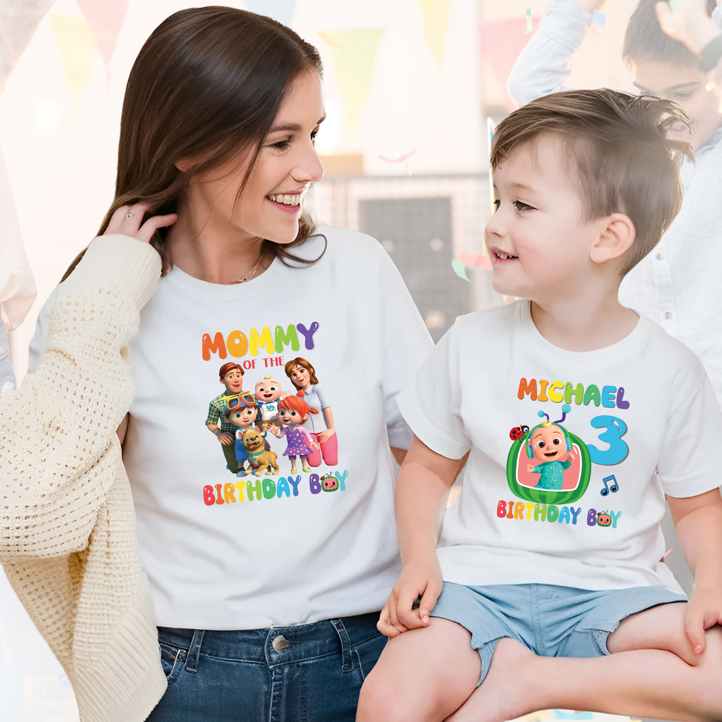 Melon Family Birthday T-shirt | Custom Watermelon Birthday Shirt | Custom Toddler Birthday shirt | Custom Toddler Birthday Tee