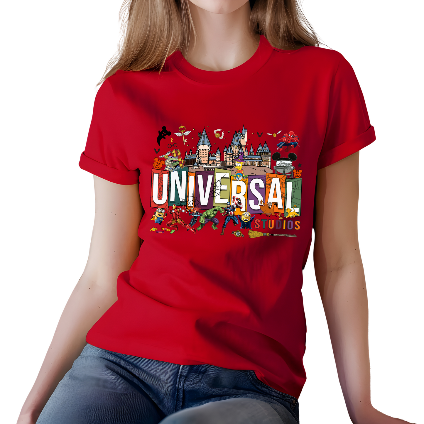 Universal_Studios Unisex Matching Shirt