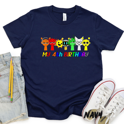 Custom Birthday Shirt Unisex for Kids and Adults