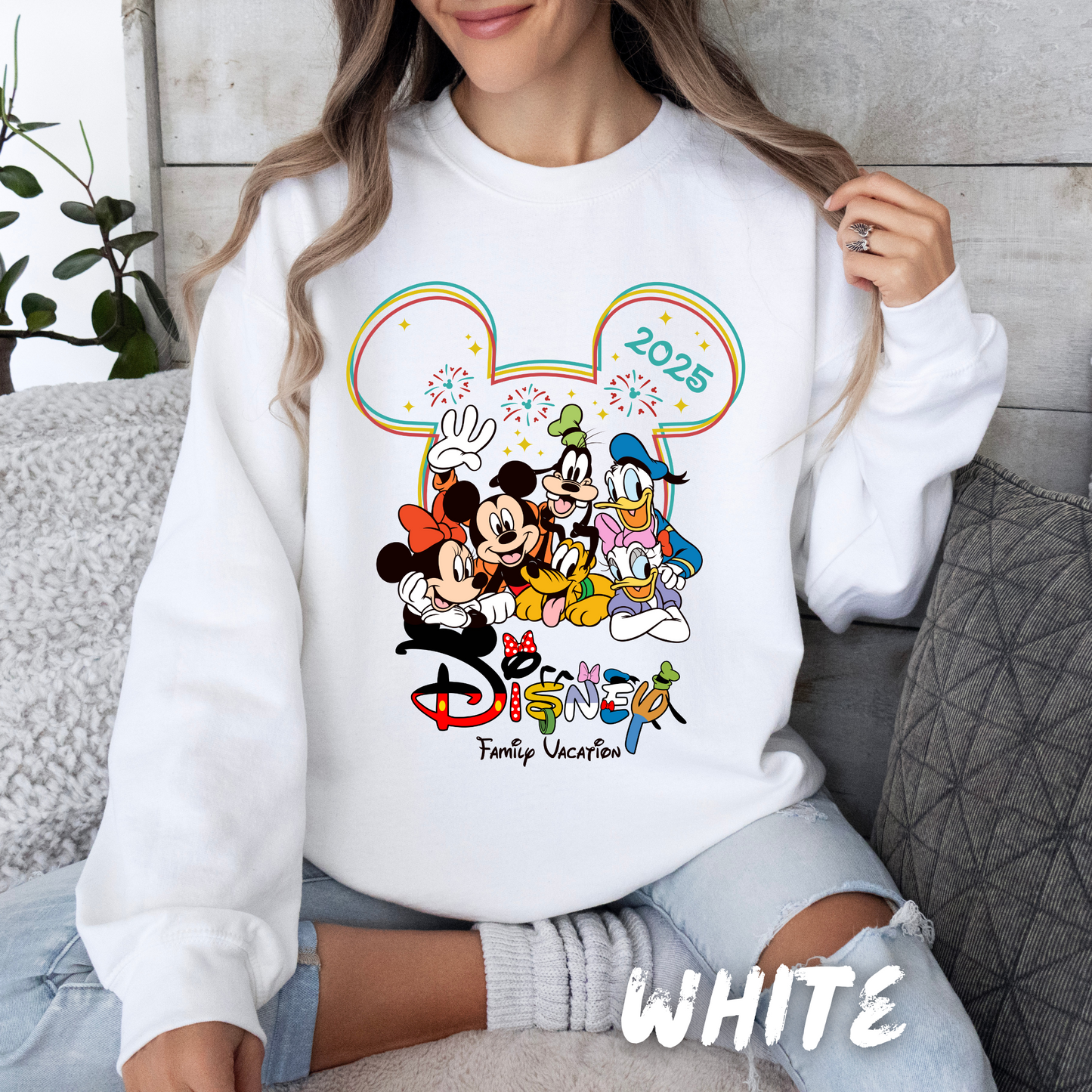 Unisex Matching Family Vacation 2025 Sweatshirt for Adults and Kids T213 T214