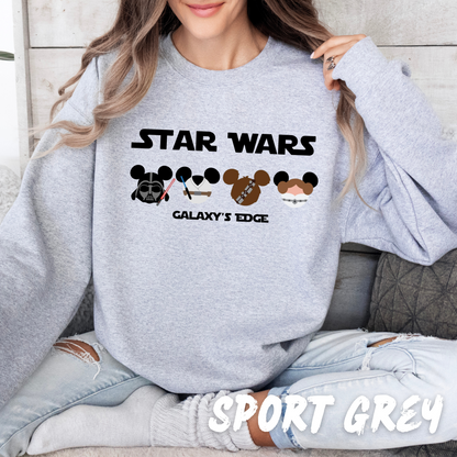 Star-Wars-Matching Sweatshirt adults and kids