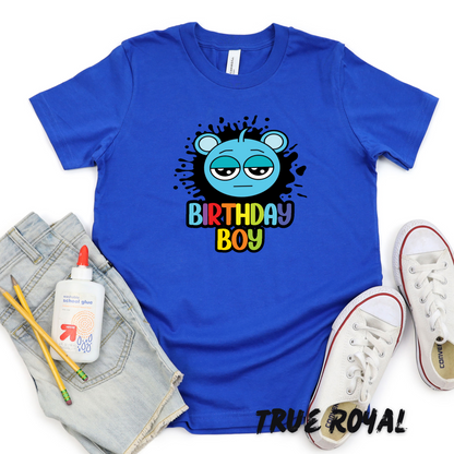 Personalized_Sprunki_Birthday Boy Shirts for Kids and Adults