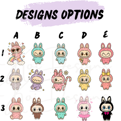 _Labubu_ Birthday T-Shirts - Kawaii Bunny Shirts - Cute Kids Shirt