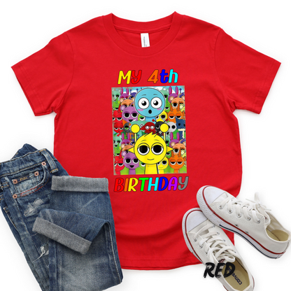 Custom Birthday Shirt Unisex for Kids and Adults