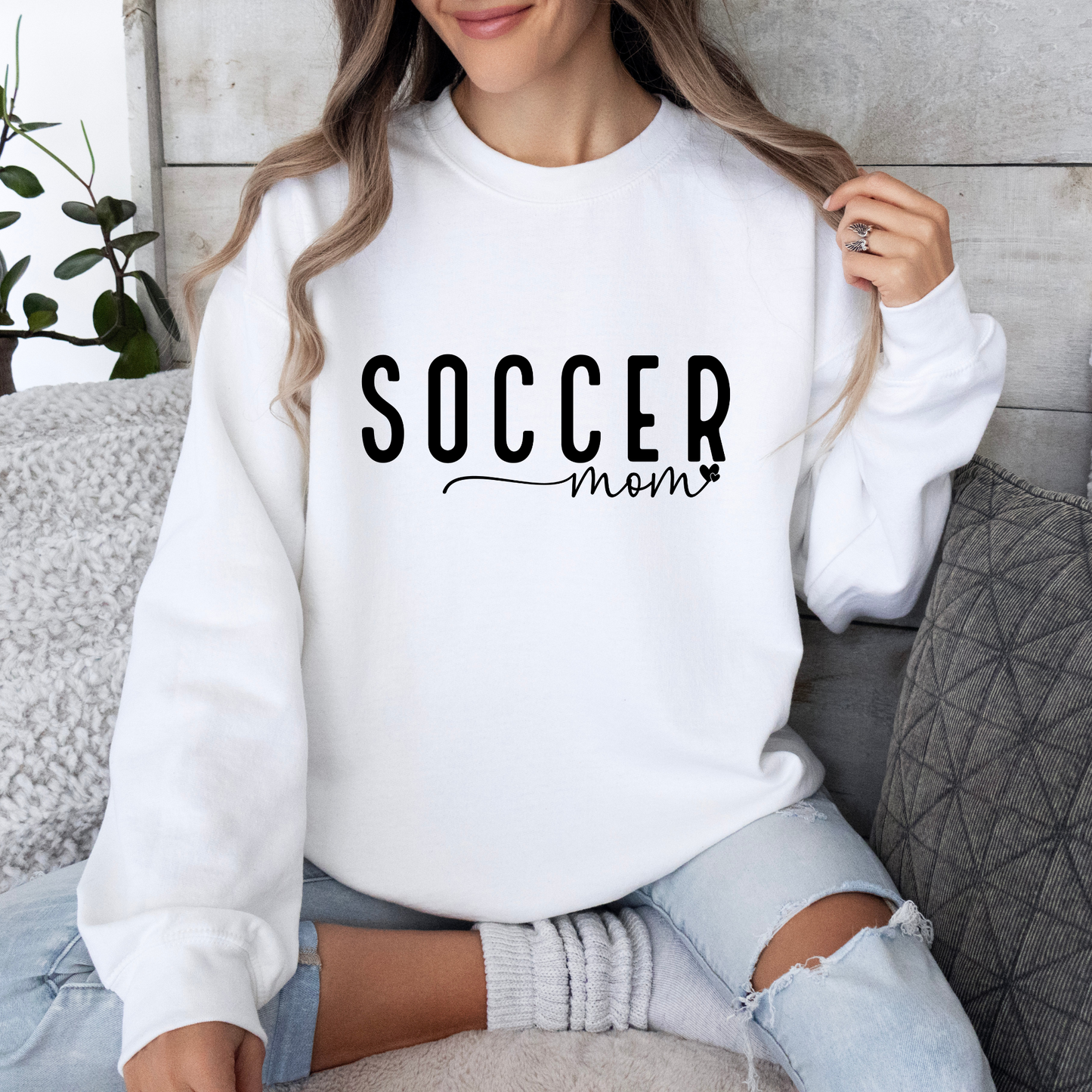 Soccer Mom Sweater for Mom Soccer Gift for her  Custom Soccer Sweater for Women