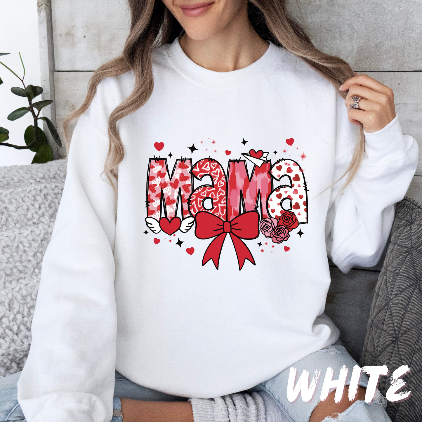 Valentine Mama Sweatshirts and T-Shirts