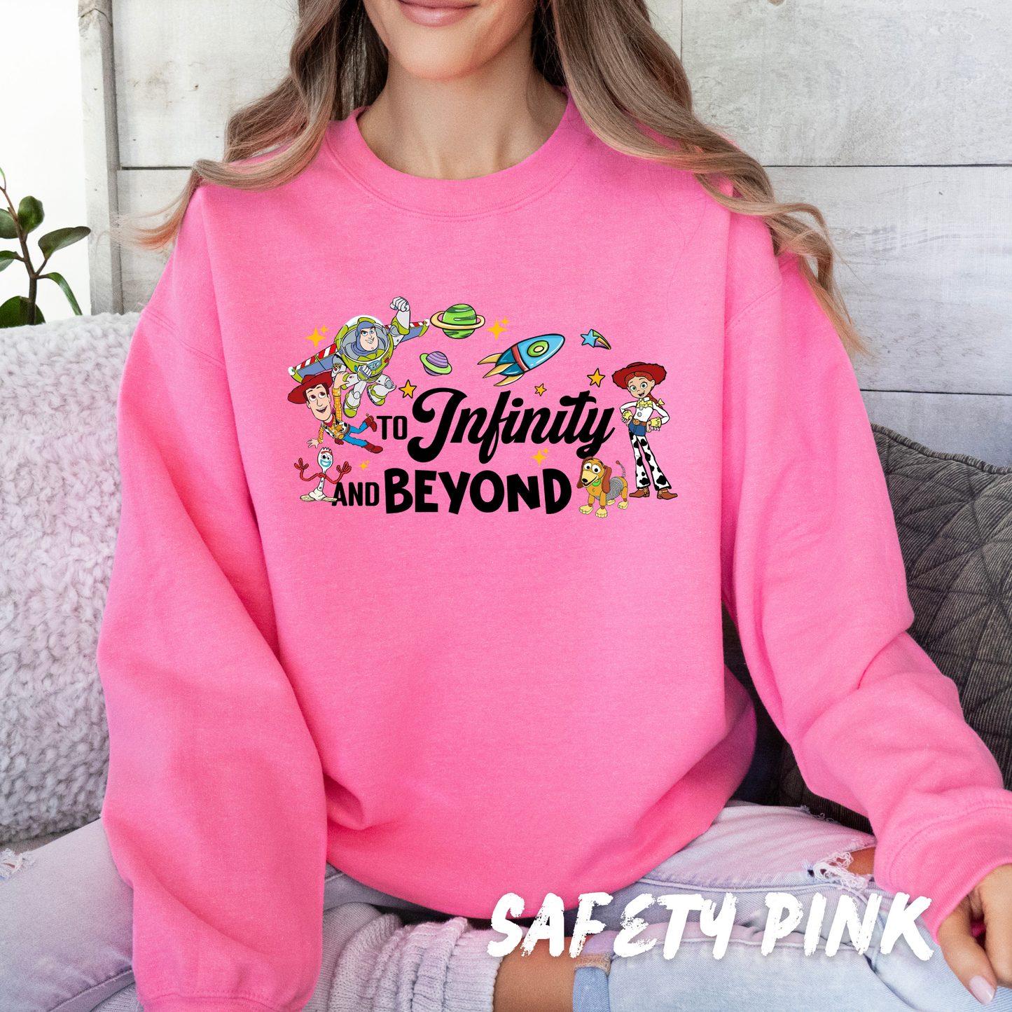 To.the.Infinity Sweatshirt Unisex for Adults and Kids