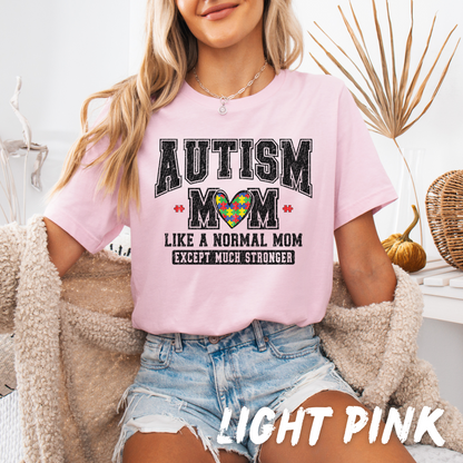 Autism Awareness T-Shirt - Colorful Puzzle Piece Tee, Autism Awareness Mom Shirt