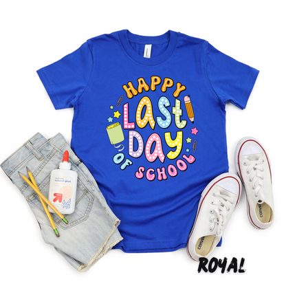 Custom Last Day of School - Kinder Graduation Shirt