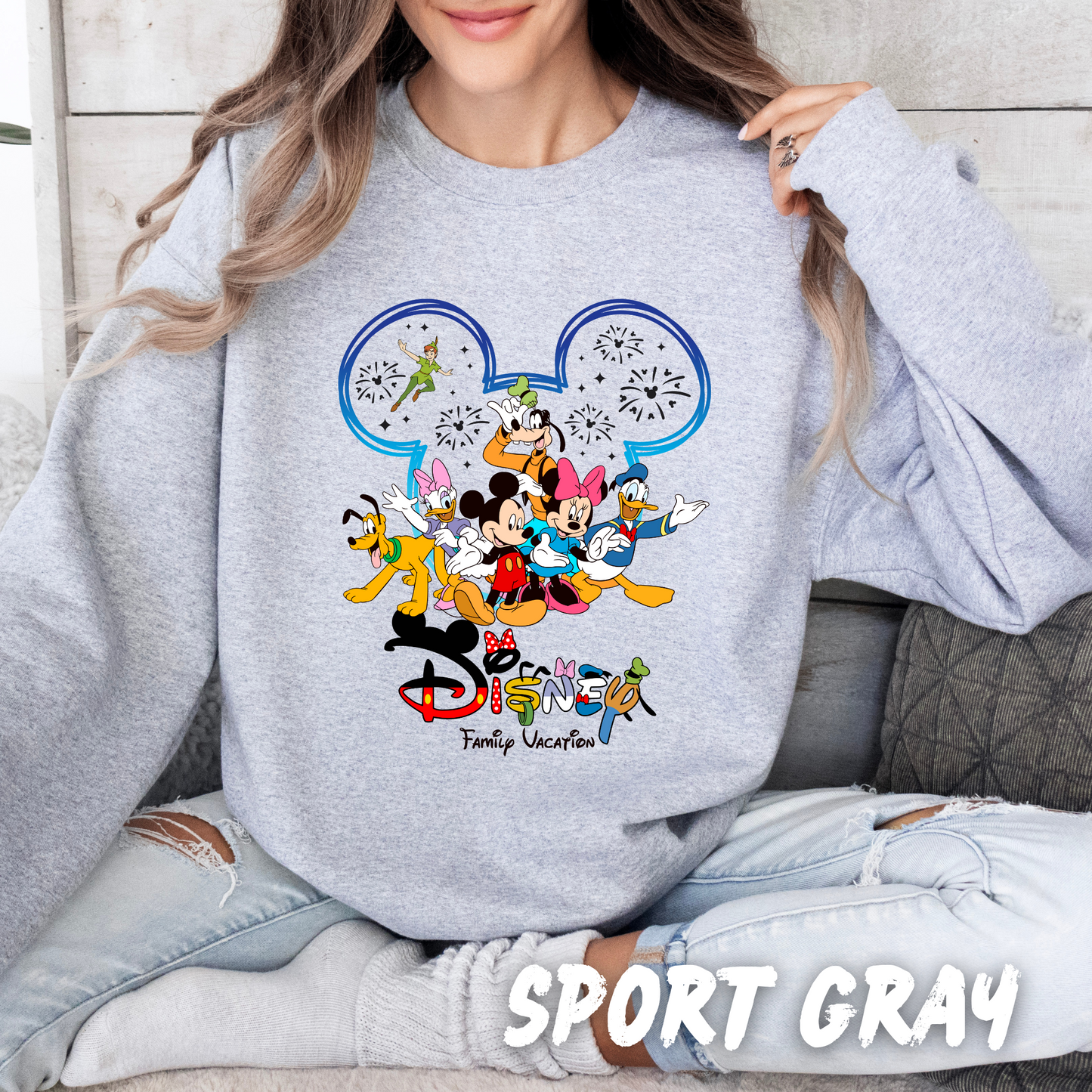 Unisex Matching Family Vacation 2025 Sweatshirt for Adults and Kids T29 T210