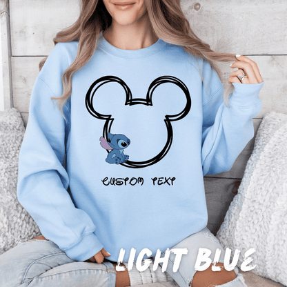 Custom Matching Family Couple Sweatshirt for Adults and Kids