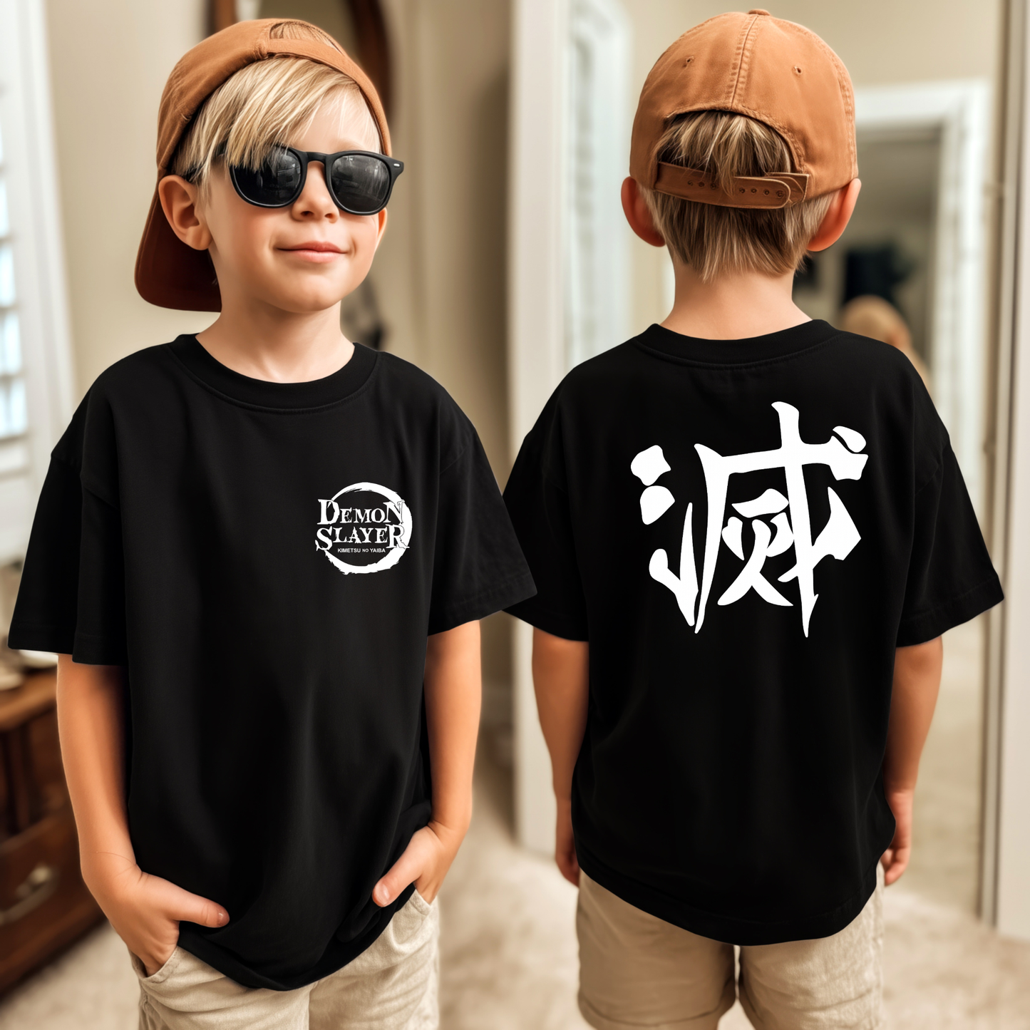 Japanese Anime cosplay front and back T-Shirt
