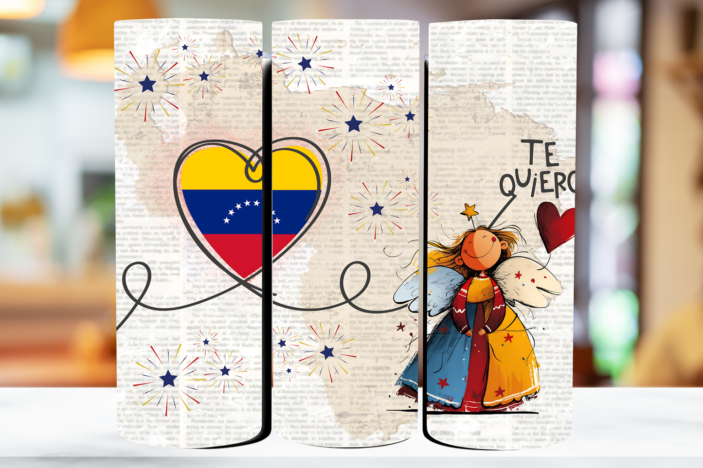 Venezuela Tumbler Venezuelan Flag Tumbler 20 oz